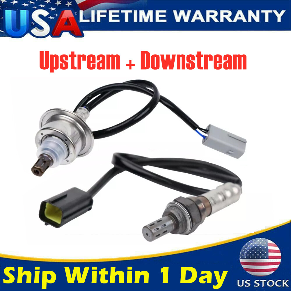 2pcs Upstream&Downstream O2 Oxygen Sensor For 2008-2012 Nissan Versa Sentra Cube