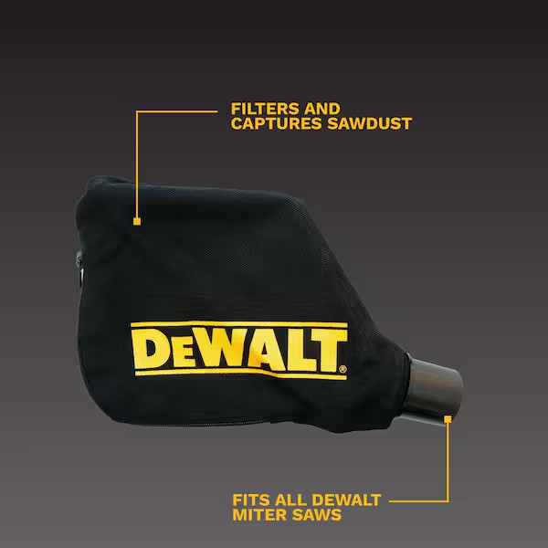Dust Bag (For All DEWALT Miter Saws)