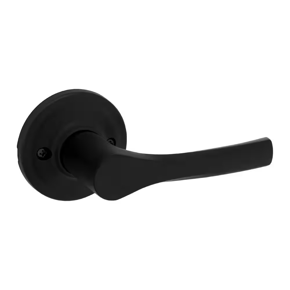 Henley Matte Black Half Dummy Door Handle