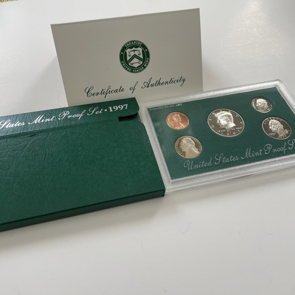 1997 U.S. Mint  Proof Set OGP with COA