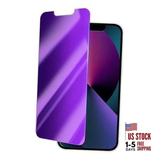 Anti Blue Light Privacy Matte Screen Protector for iPhone 13, Blue Light