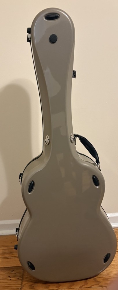 Visesnut Classical Guitar Case Premier 2 Metallic Taupe. Flight Case