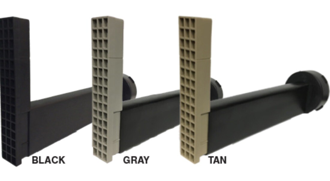 Wall Drain Pro Segmental Retaining Wall Drain Black