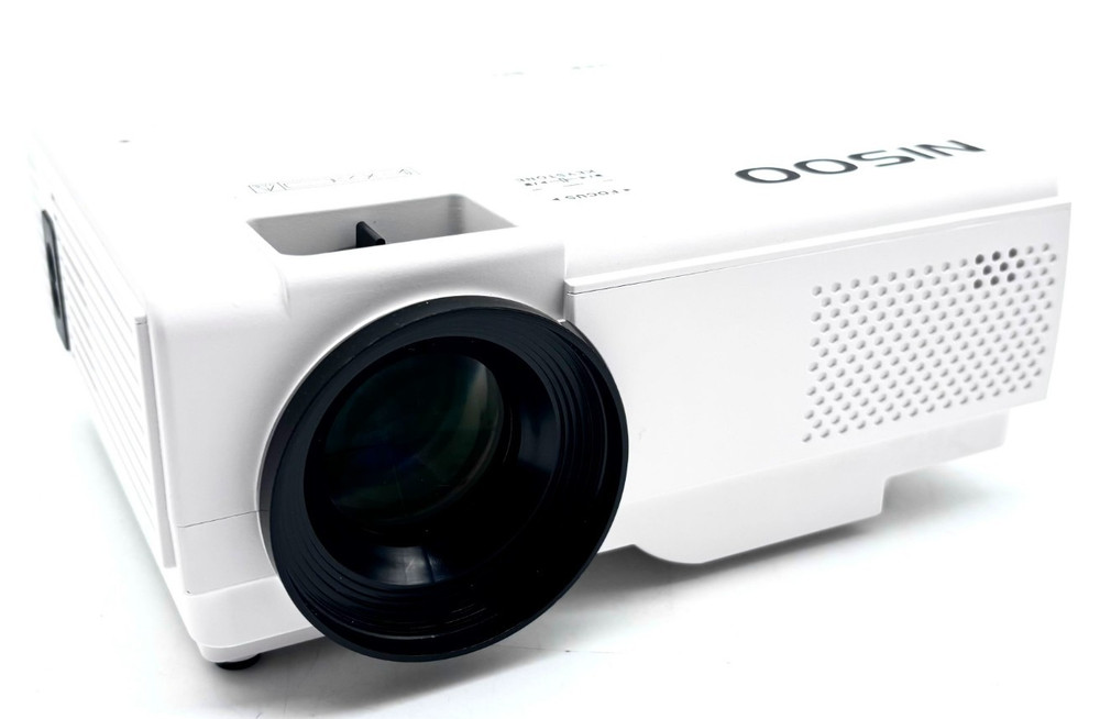 NISOO Desktop Full High Definition LED Source Projector Model N1 - White