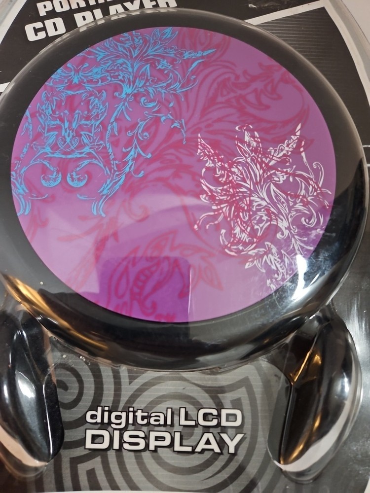 Portable cd player ,cyberGear.digital Display