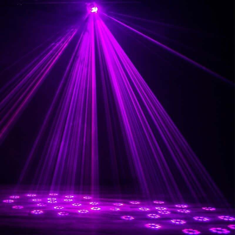 ADJ Eliminator Vortex: 80W LED Moonflower Effect featuring a Barrel Mirrored