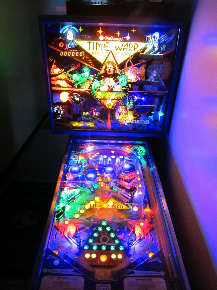 TIME WARP Pinball - NON GHOSTING LED Lighting Kit custom SUPER BRIGHT KIT