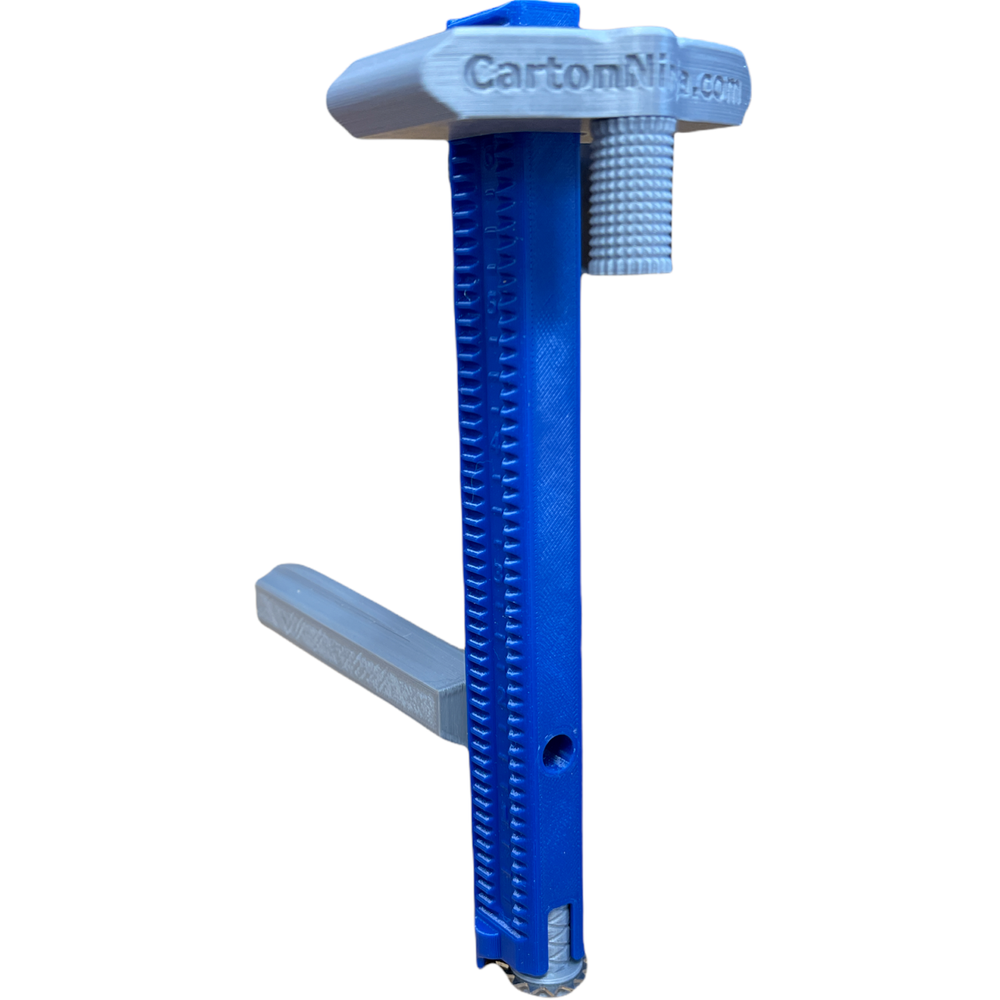 New! Patented Carton Ninja Lightweight 6" Box Sizer Reducer Tool