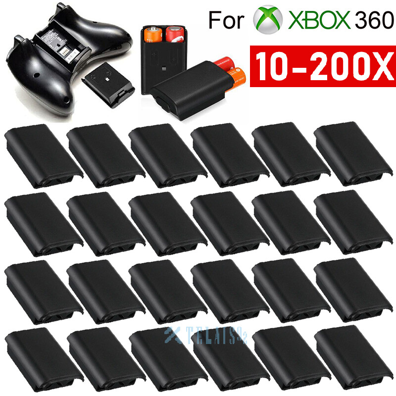 LOT 10-200 AA Battery Back Cover Case Shell Pack For Xbox360 Wireless Controller