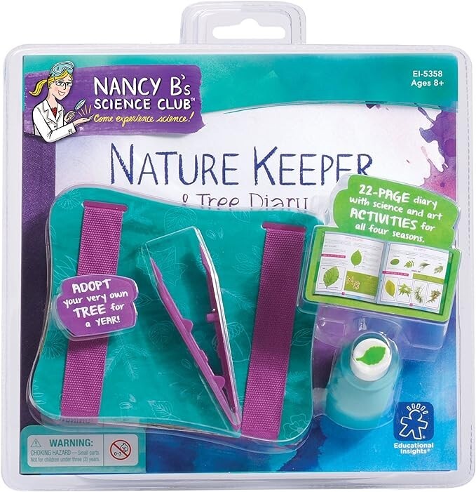 Nancy B's Nature Activity Science Club Nature Keeper & Tree Diary