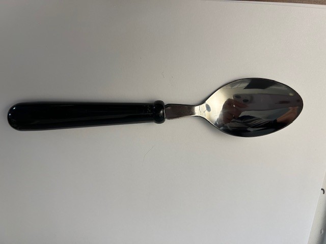 40 Pc ABS (Polymer) Handles Flatware Stainless Set / NEW