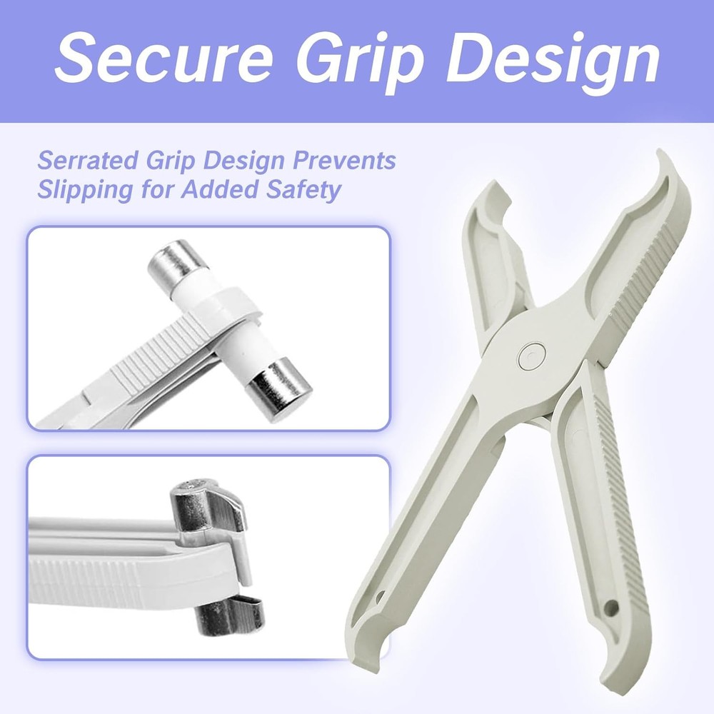 Insulated Long Fuse Puller Tool with Non-Slip Grip for Automotive & Electrical