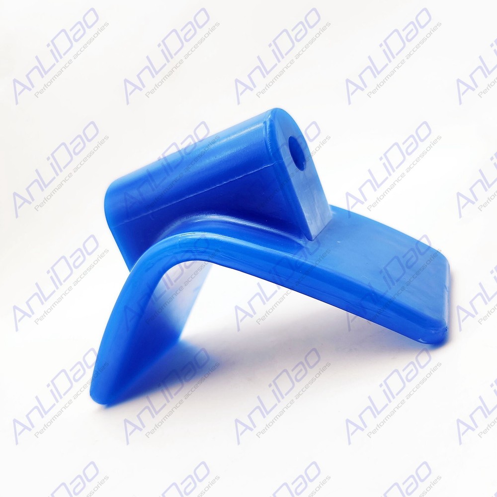 New 3 Inch Mounting Width Boat Trailer Molded Rubber Bow Stop Rollers