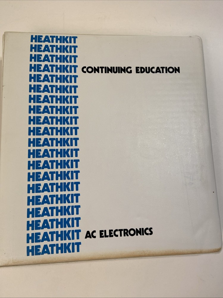 Heathkit Continuing Education EE-3102 AC Electronics Learning 6 Chapters