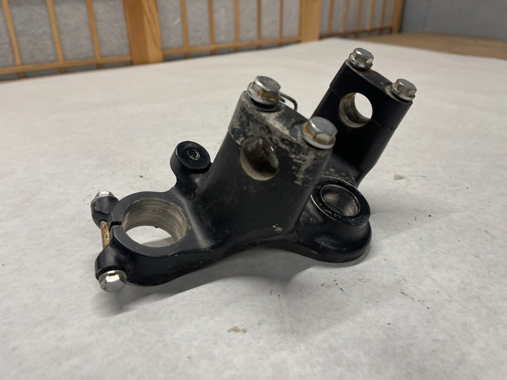 1981 HONDA HAWK CB400T CB 400 T Upper Triple Tree Fork Clamp WORKING!