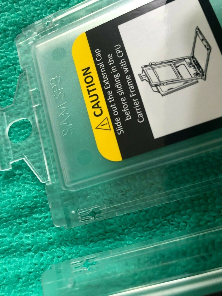 LOT 2 Pcs SAM SP3 TR4 CPU SOCKET COVER ,ORIGINAL