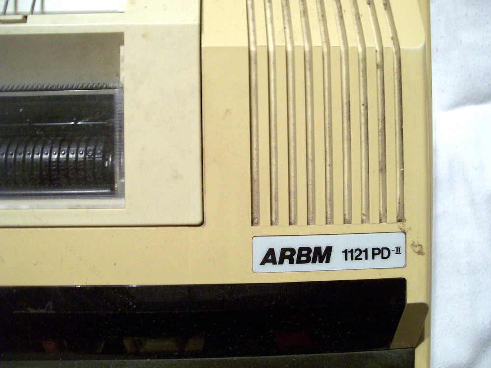 VINTAGE ADDING MACHINE TA ARBM 1121 PD 2 TAAG D8500