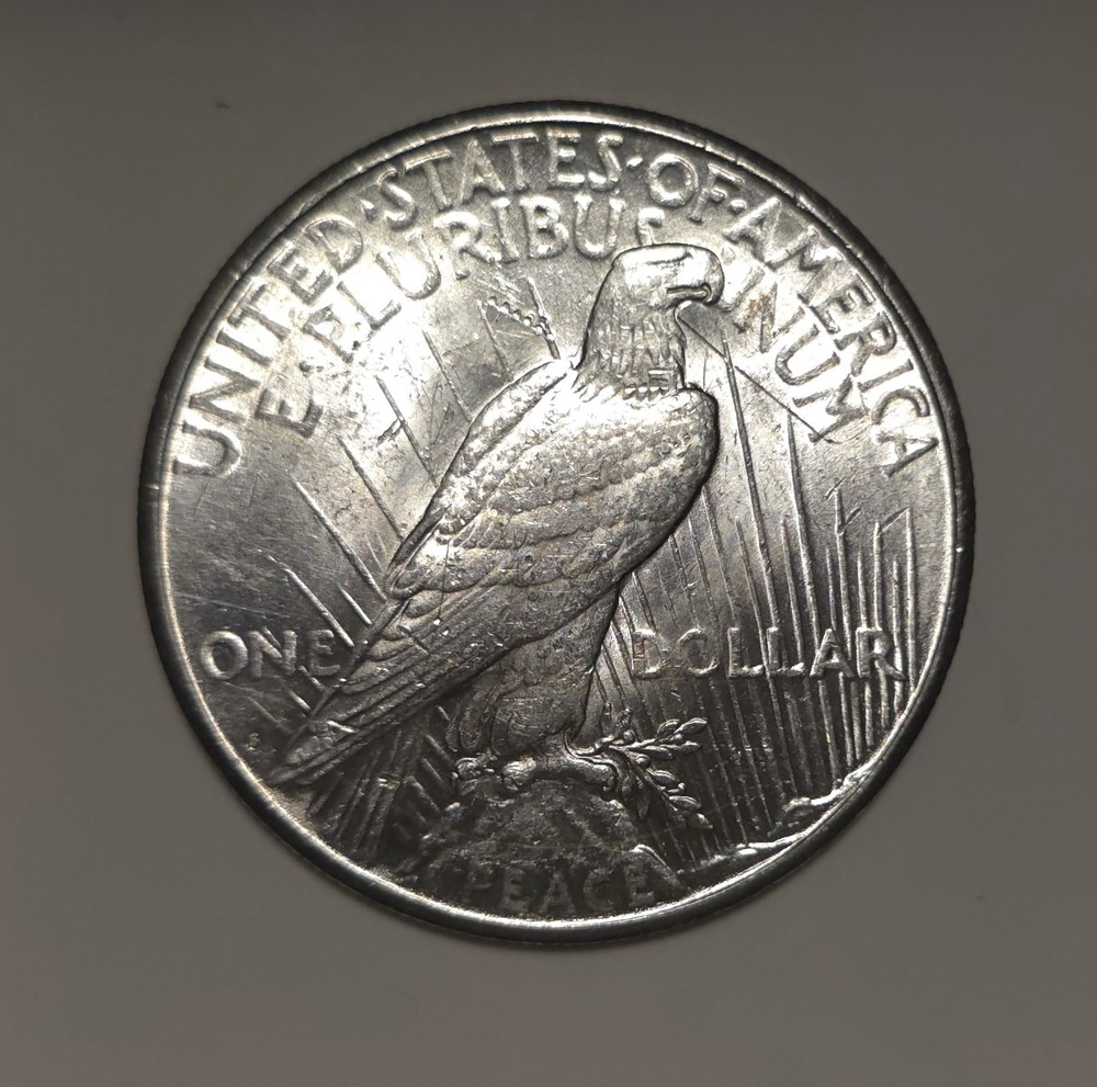 1924S Peace SILVER Dollar $1 BU Unc Uncirculated