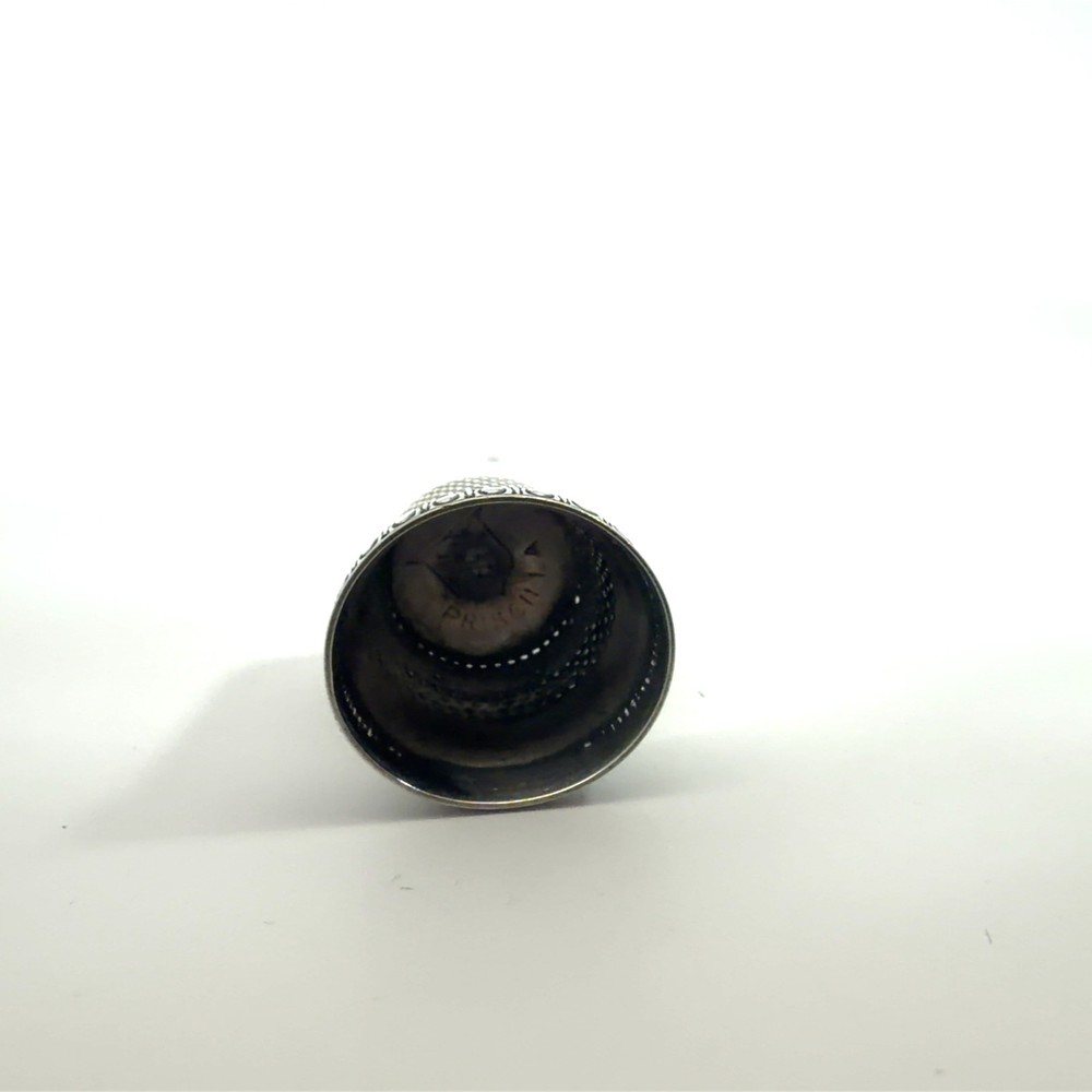Vintage Sterling Silver Sewing Thimble Size 9