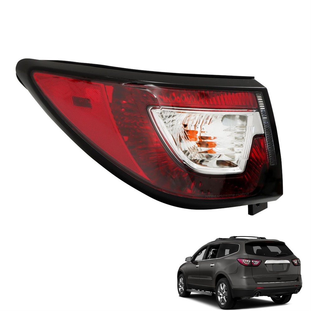 Tail Light Assembly Tail Lamp Left Rear Replacement 2013-2017 Traverse