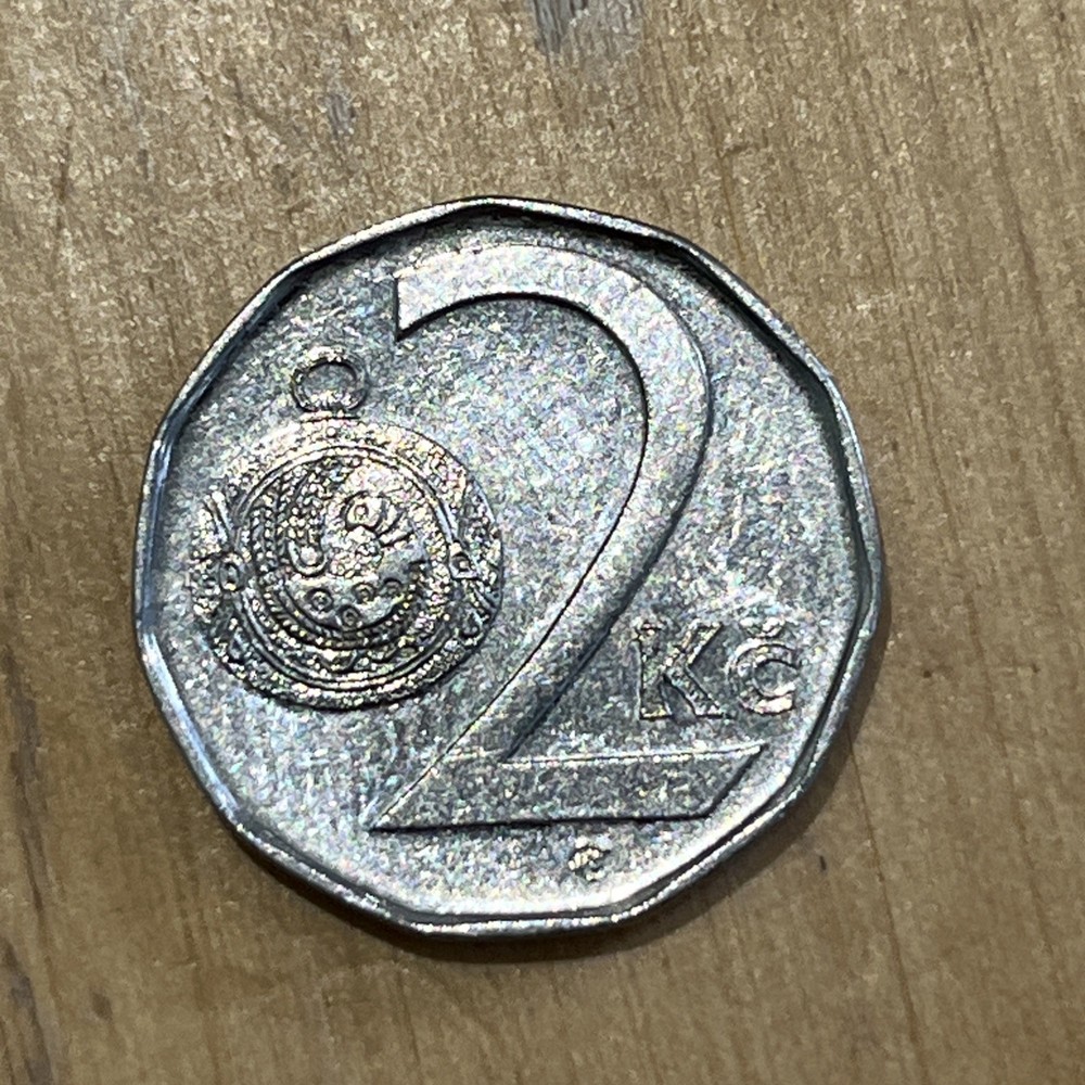 Czech Republic 2 Korun 2012 as pictured. Free postage
