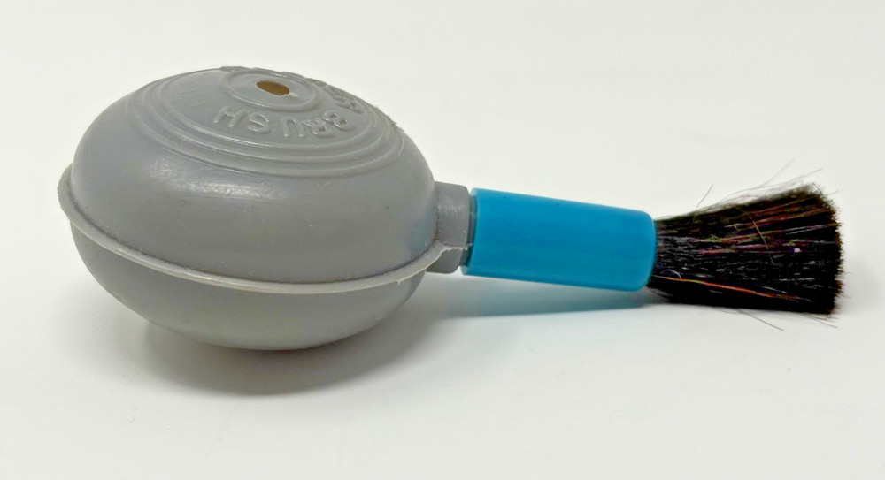 Vintage Camera Lens Blower Brush