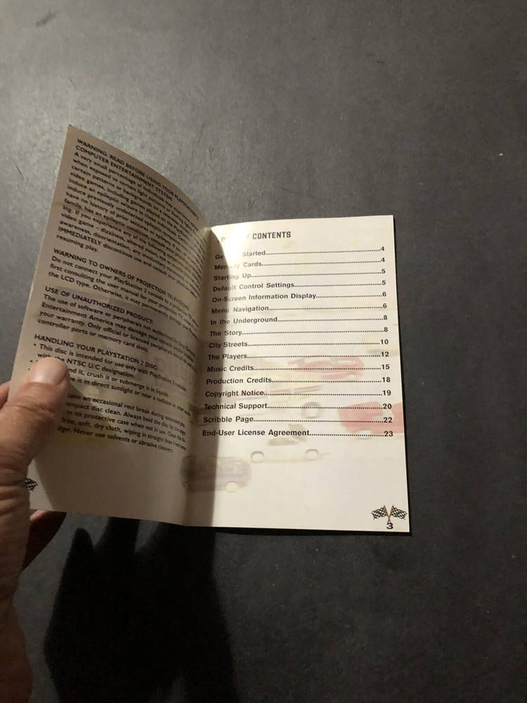 Test drive ps2 manual Only