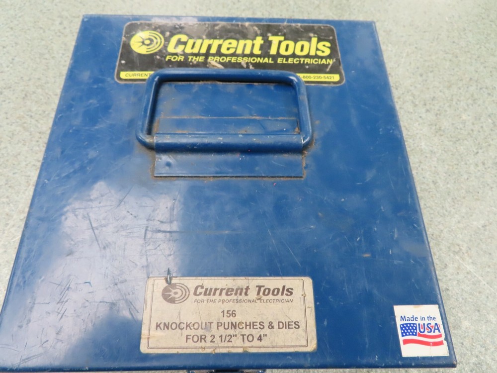 Current Tool 156 2-1/2"-4" knockout kit