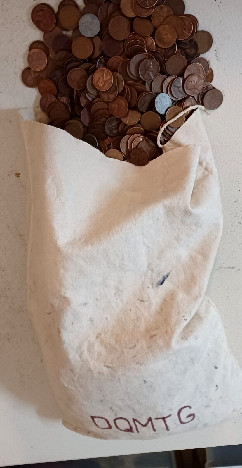 Wheat Cent Roll ranging from 1909-VDB-55PDS-Ol' Fred's Hoard, 60% Pre40-SEE DESC