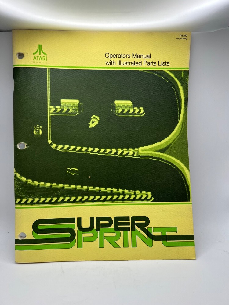 ATARI: Arcade game Manuals Collection from distributors library YOUR CHOICE