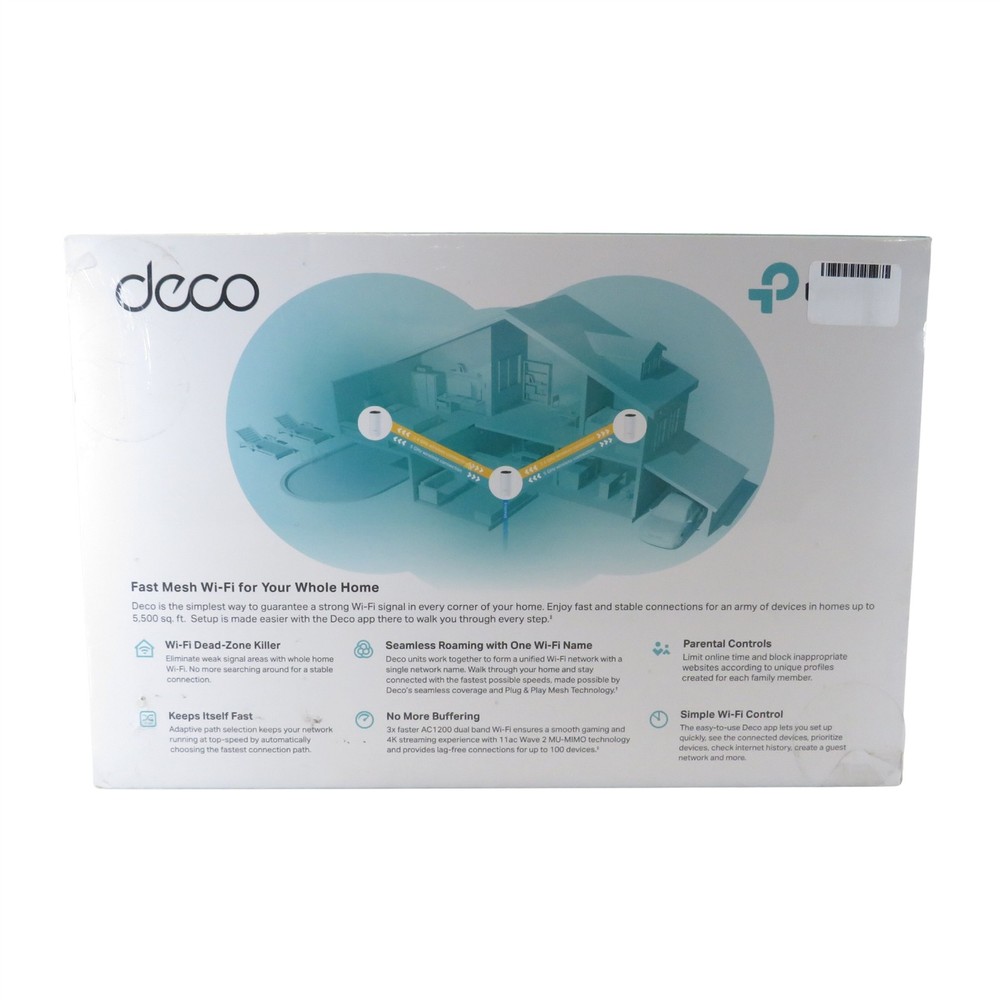 TP-Link DECO M4 3-PACK AC1200 Whole Home Mesh Wi-Fi System