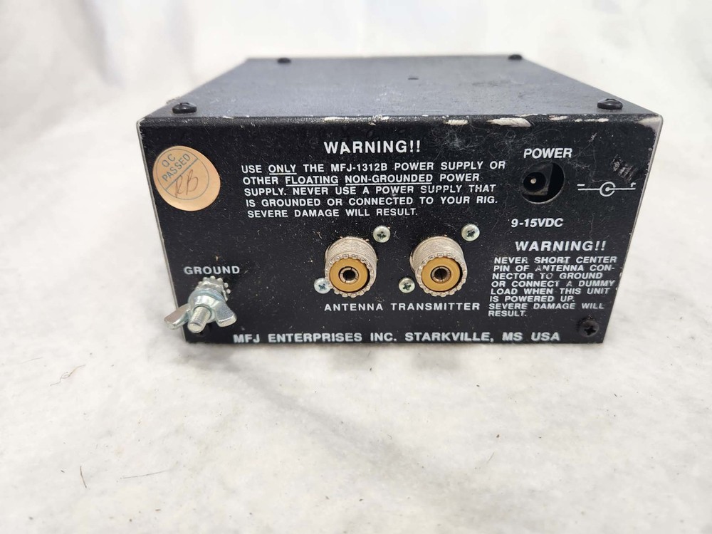 MFJ Super Hi-Q Loop Remote Control Untested model MFJ-1786, No Antenna