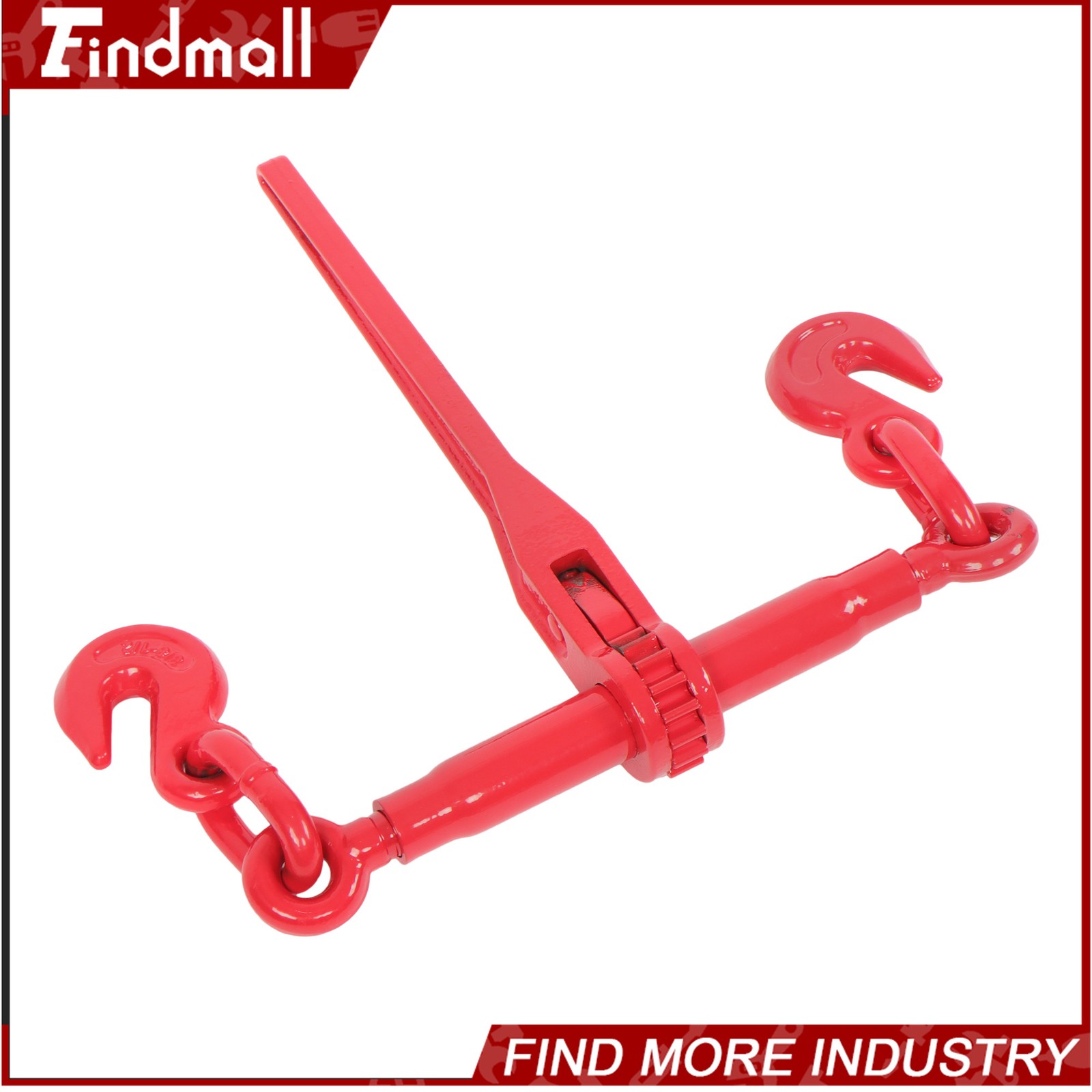 Findmall 4PCS Chain Binder Ratchet Load Binder 3/8"- 1/2" 9200lbs for Tie Down