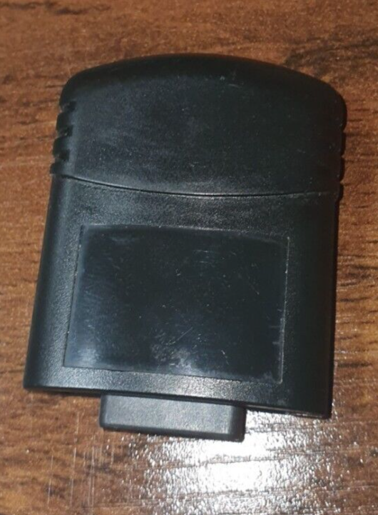 OEM Microsoft Original Xbox Memory Unit X08-25319 Authentic Tested Clean Black