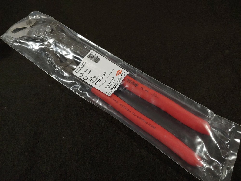 Matco Tools 16" Knipex Cobra Pliers - SEALED