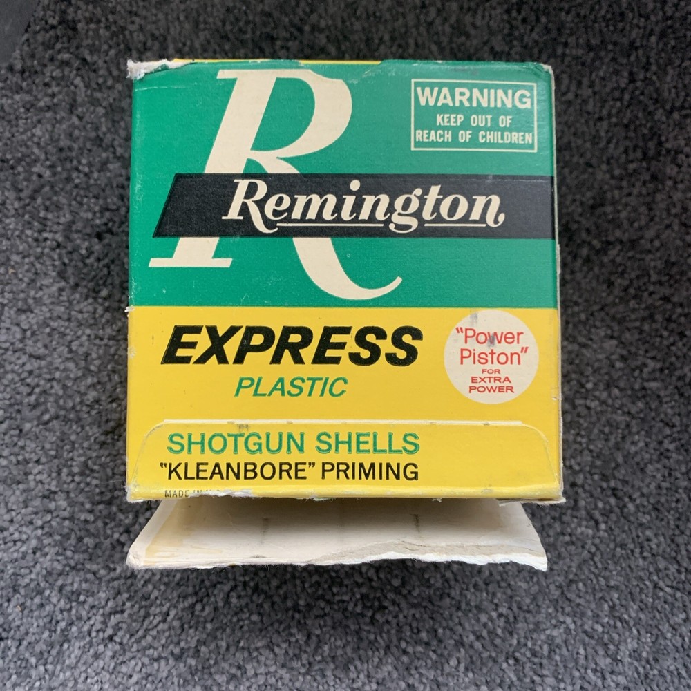 Remington 12 Ga Shotgun Shell Box Empty