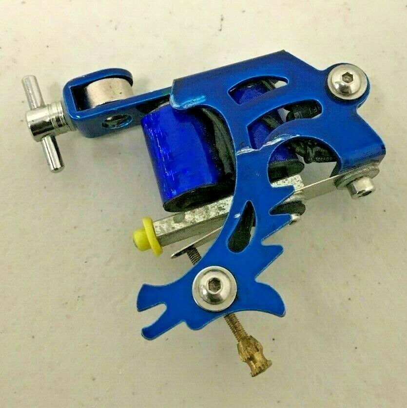 Grinder Classic Lining and Shading Tattoo Machine (Blue)
