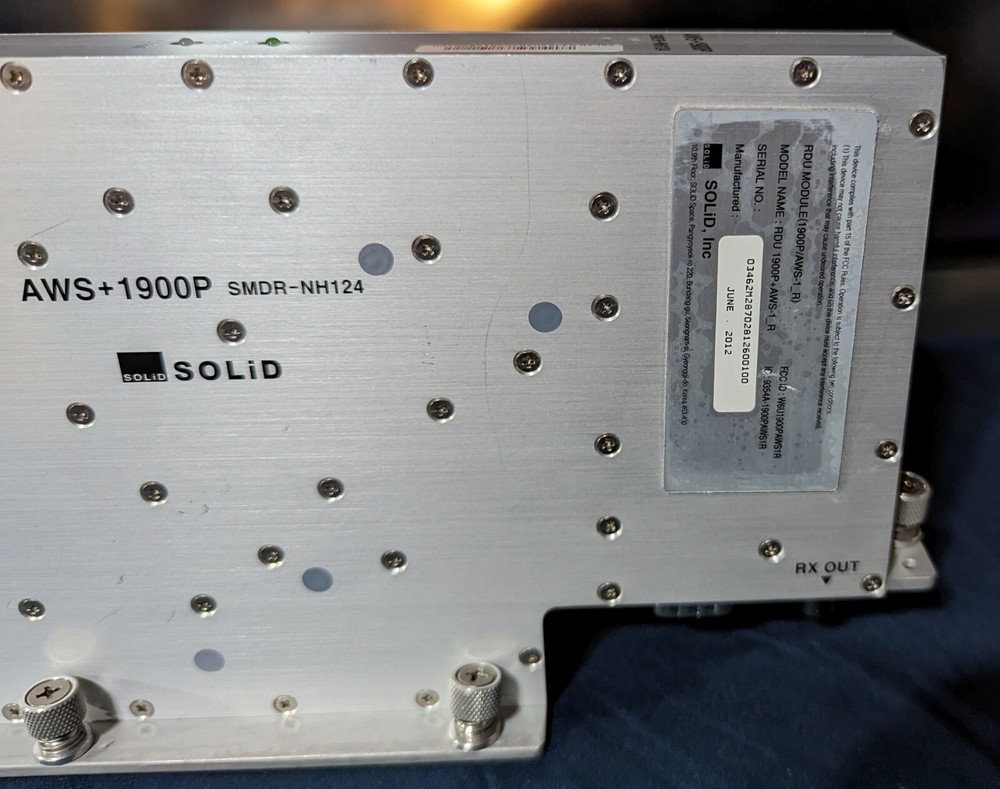 SOLiD SMDR-NH124 AWS+1900P Module  (ROU Module)