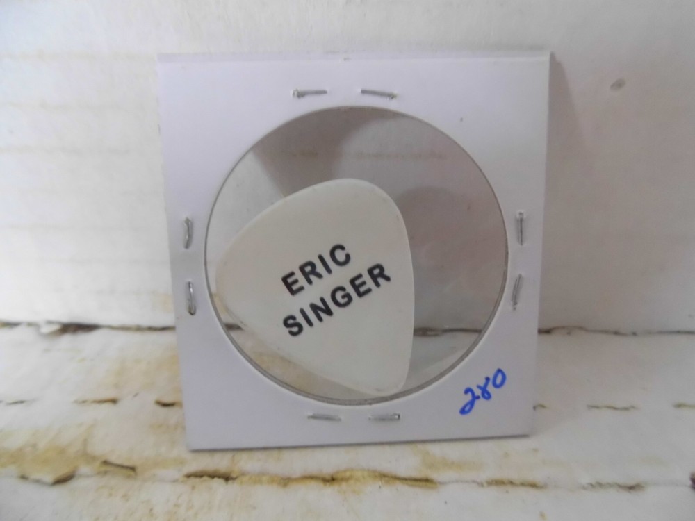 KISS "ERIC SINGER" 1975~2015 GUITAR PICK~READ DESCRIPTION #15~10