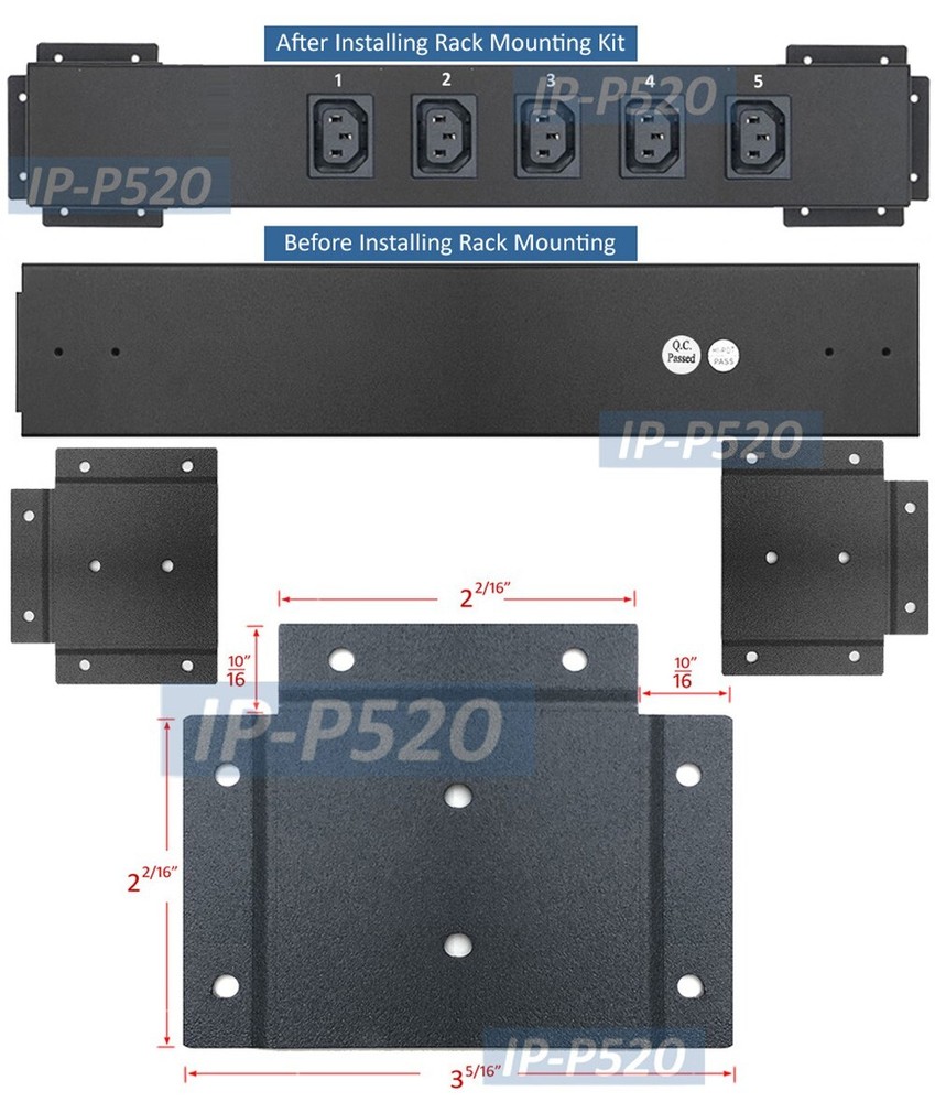 PC-Controlled Power Switch 5 Receptacles Easy USB Software Control Power On/Off
