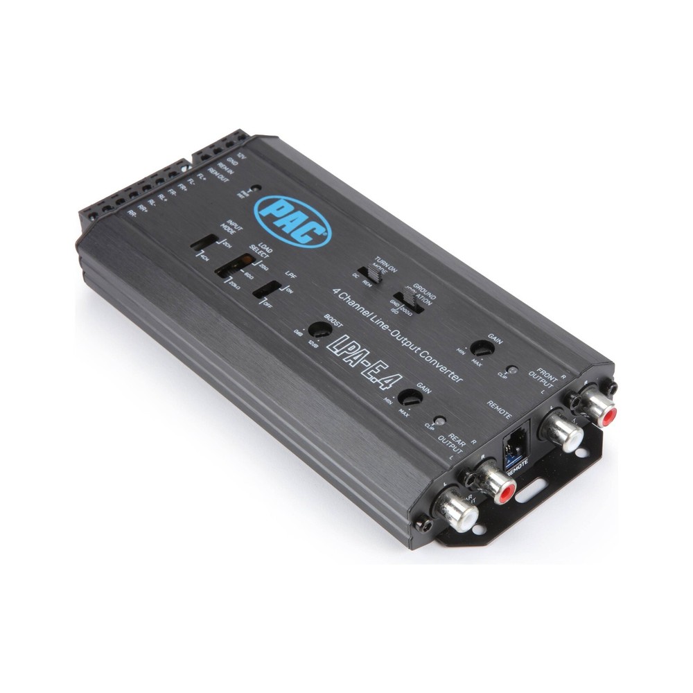 PAC Amplifier Integration Solution for 2021-2024 Dodge Jeep Ram LPHCH42+LPA-E.4