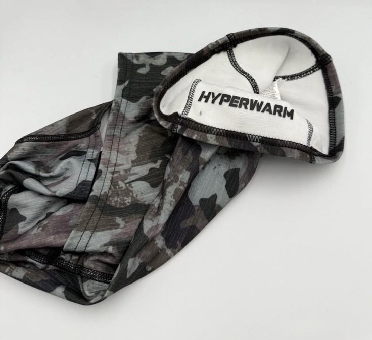 Nike Pro Hyperwarm Ski Mask Hood Therma-Fit - Grey Camo -US Stock