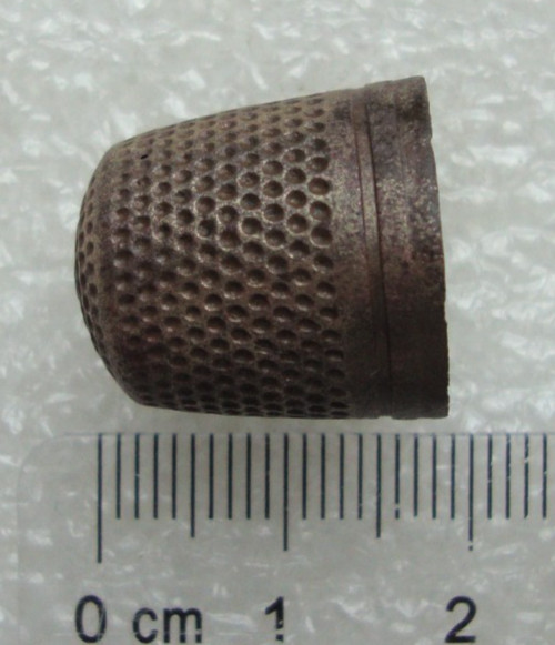 Antique Old Brass Thimble M