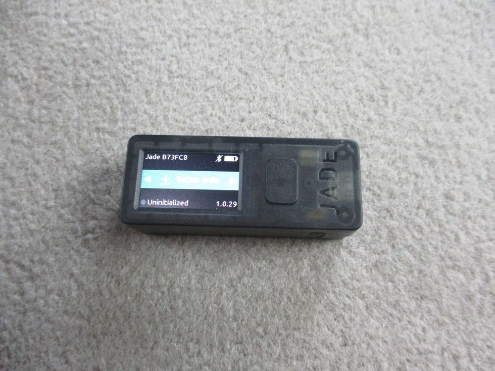 Blockstream Jade Hardware Wallet Cryptocurrency Black Open-Source Bitcoin Liquid