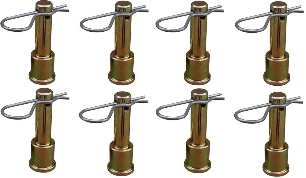 Quick Release Shock Mount Pin with Clip 8 Pack