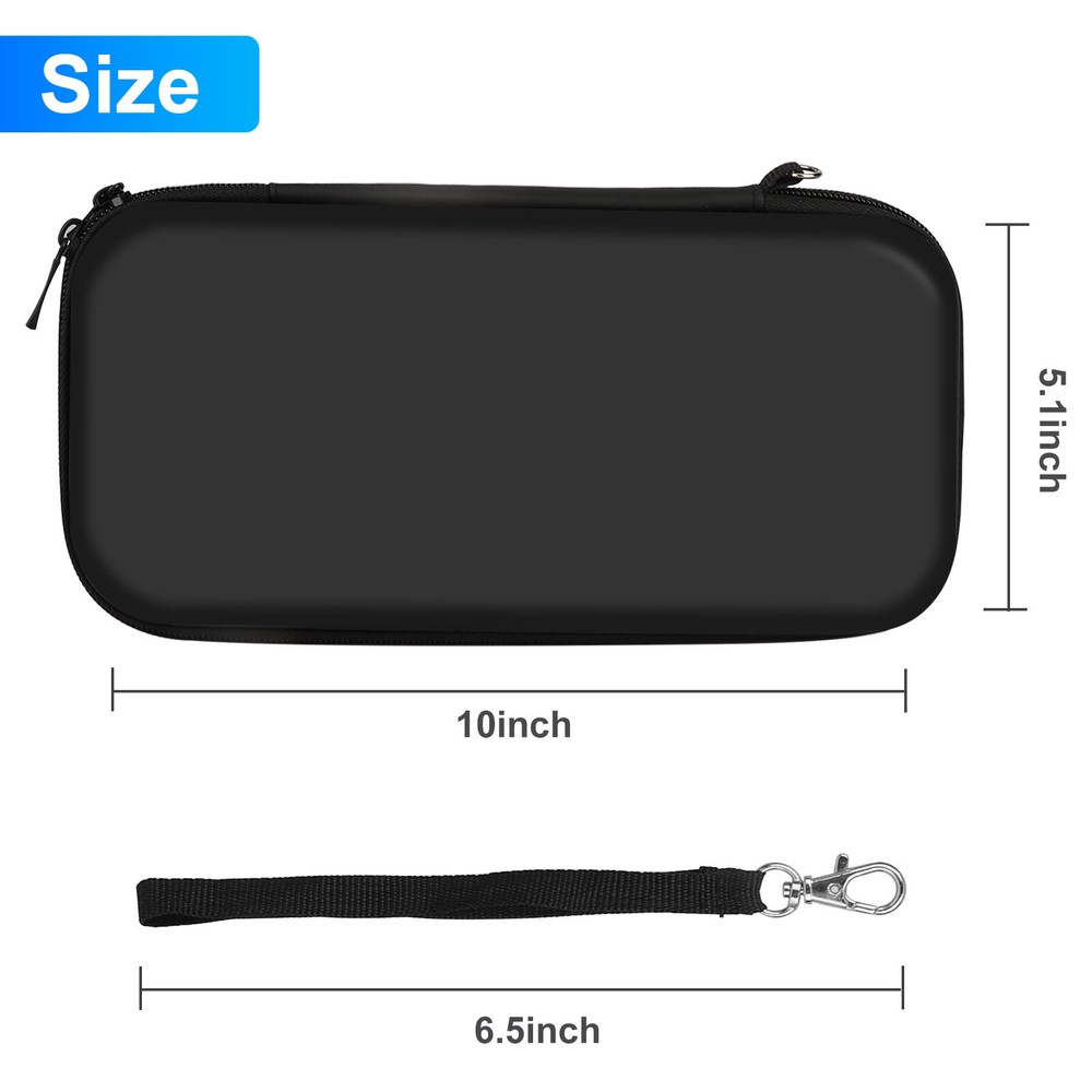 Carrying Case Bag+Shell Cover+Tempered Glass Protector For Nintendo Switch OLED
