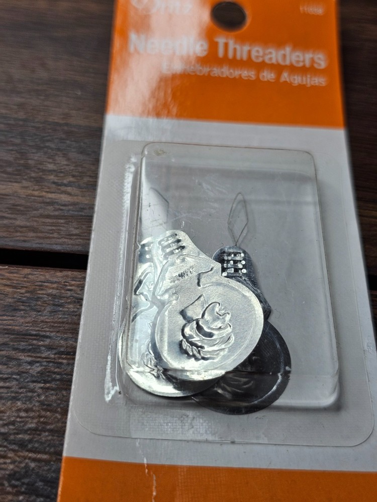 Dritz Needle Threaders 3 Pack Metal Sewing Threader Tools New Sealed