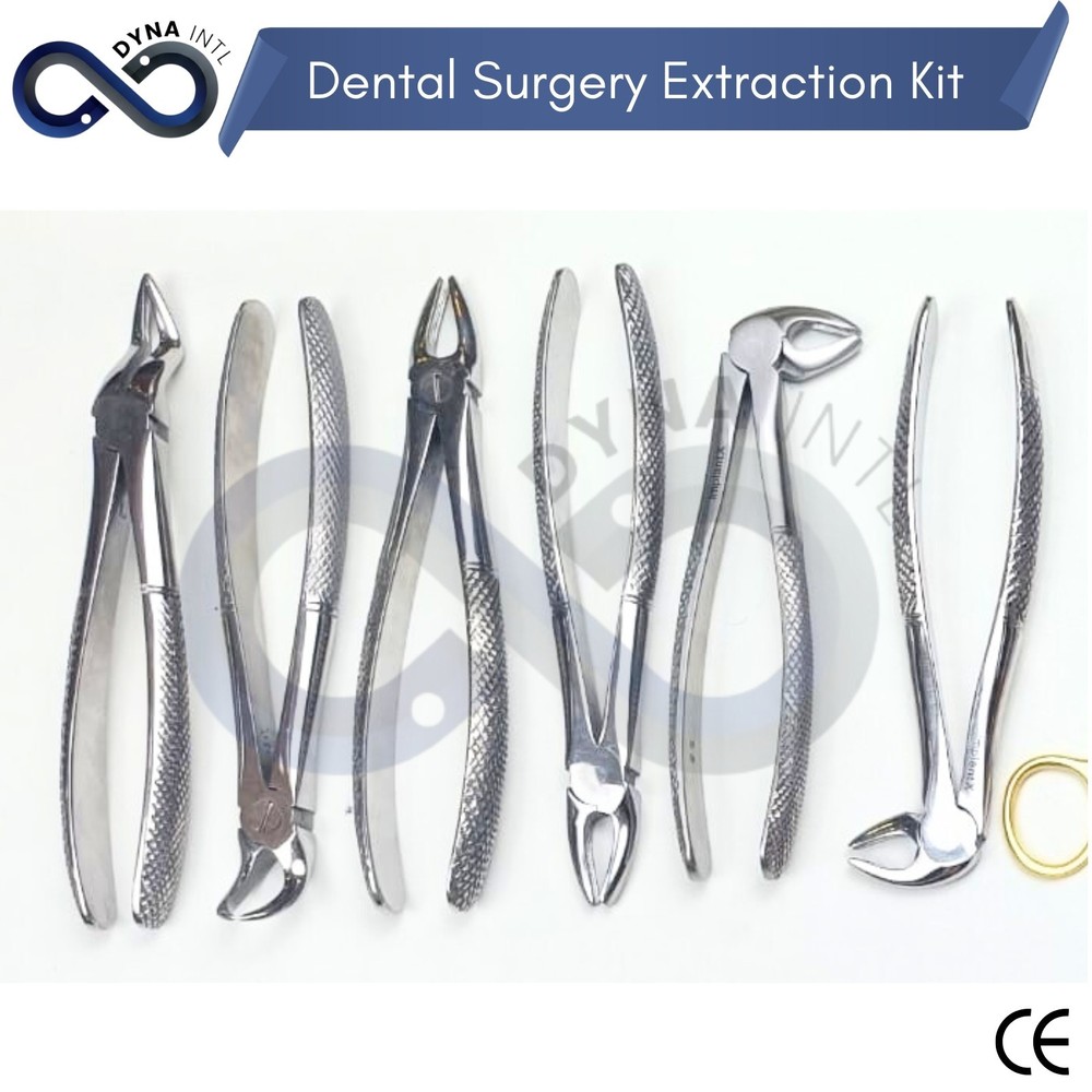 German 74 Pc Oral Dental Surgery Extracting Elevators Forceps Instrument Kit Set