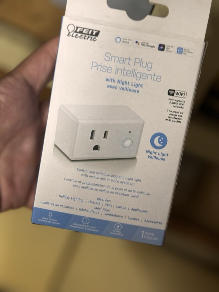 Feit Electric Wifi Smart Plug - BRAND NEW!