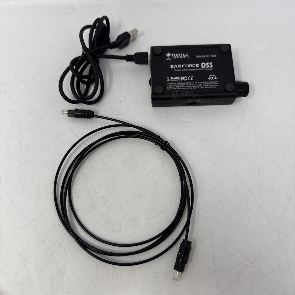 Turtle Beach Ear Force DSS 7.1 Dolby Surround Sound Processor Tested Optical USB